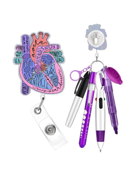 Conjunto de bolígrafos para enfermeras Plifal - 4 piezas