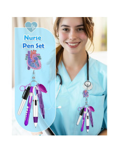 Conjunto de bolígrafos para enfermeras Plifal - 4 piezas 2