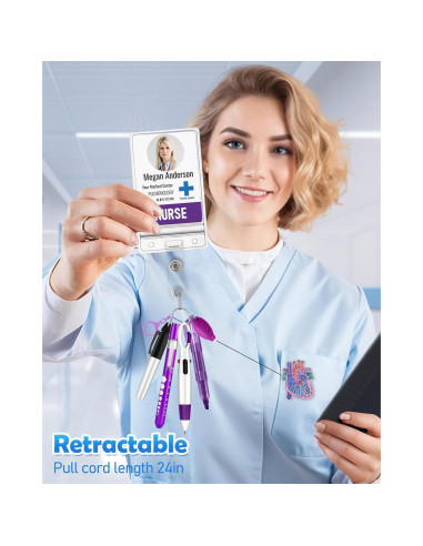 Conjunto de bolígrafos para enfermeras Plifal - 4 piezas