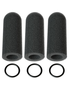 Reemplazo Paraviento Micrófono David Clark M7A H10 3 Pack