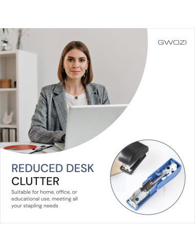 Grapadoras Mini GWOZI - Juego de 4 Grapadoras Compactas