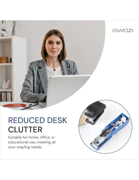 Grapadoras Mini GWOZI - Juego de 4 Grapadoras Compactas