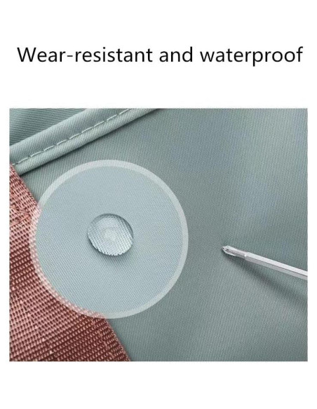 Bolsa de Viaje Impermeable Unisex con Compartimento para Zapatos