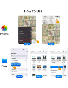 Lector de Tarjetas USB-C SD/TF Vanjua 3 en 1 para iPhone y Android 2