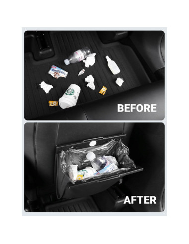 Basurero BASENOR para Tesla Model Y/3/S/X/Cybertruck 2017-2026