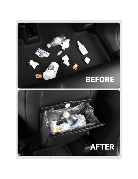 Basurero BASENOR para Tesla Model Y/3/S/X/Cybertruck 2017-2026