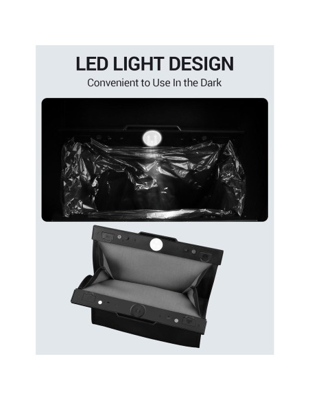 Basurero BASENOR para Tesla Model Y/3/S/X/Cybertruck 2017-2026