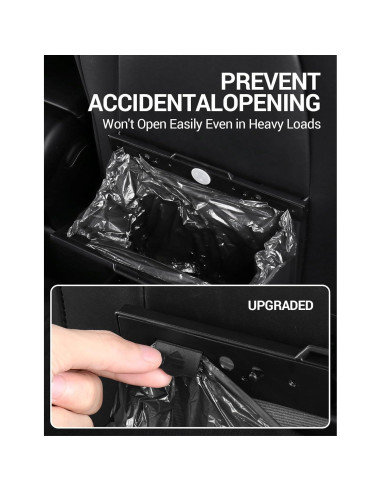 Basurero BASENOR para Tesla Model Y/3/S/X/Cybertruck 2017-2026