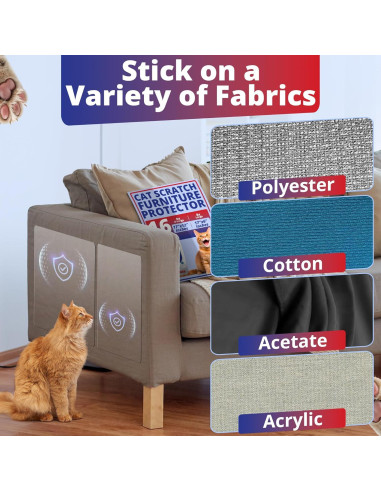 Protector de Muebles Anti Rasguños BlueDots 16 Hojas XL