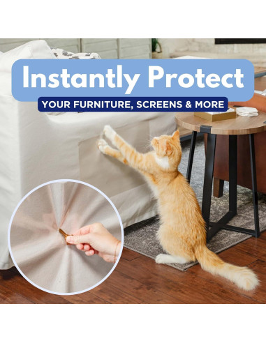 Protector de Muebles Anti Rasguños BlueDots 16 Hojas XL