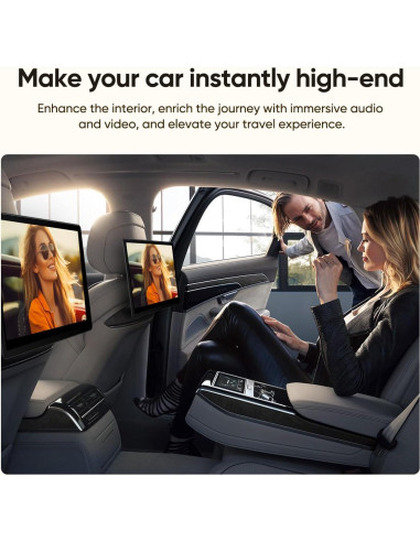 Monitor de respaldo AINAVIGO 14" Android 13 2+32GB WiFi