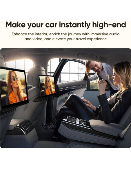 Monitor de respaldo AINAVIGO 14" Android 13 2+32GB WiFi