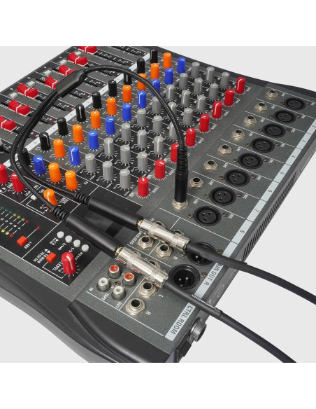 Cable Divisor Estéreo 1FT Lrbners 6.35mm Macho a Doble Hembra