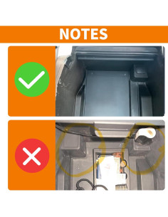 Organizador de Consola Central PDKLIN para Ford F150 2015-2020 2