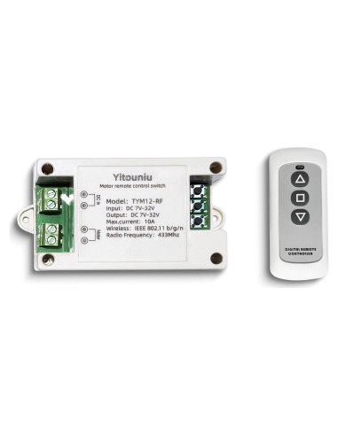 Controlador de Motor DC WiFi/Bluetooth Yitouniu 10A 7-32V