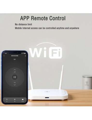 Controlador de Motor DC WiFi/Bluetooth Yitouniu 10A 7-32V