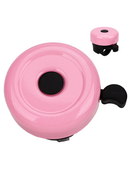 Campana de Bicicleta para Niños RidingRush Rosa 7x5x5 cm