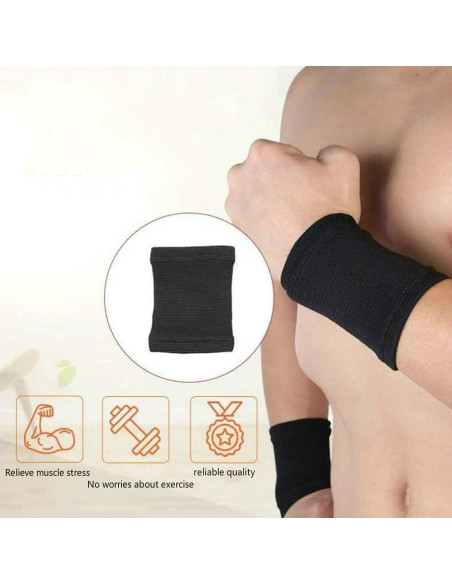 Muñequera de Sudor QWEQWE Unisex Talla Única Transpirable