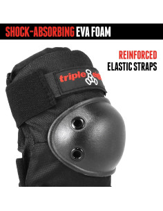 Almohadillas de Codo Triple Eight para Patinaje - Talla Única 2