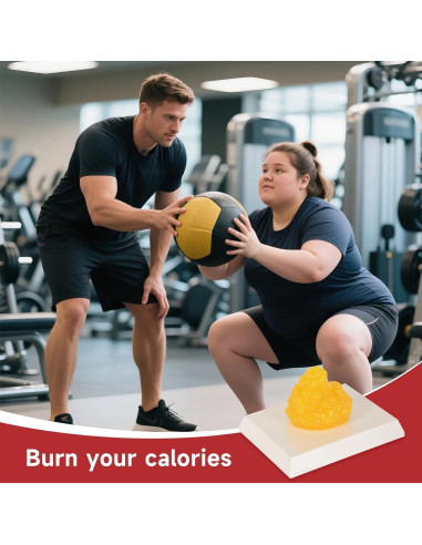 Réplica de Grasa Corporal SimCoach 0.20 kg para Nutricionistas