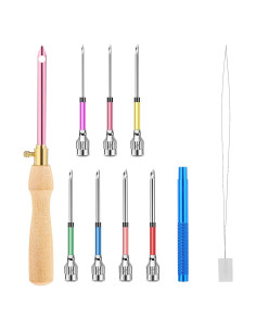 Kit de Agujas de Punch COMNICO 10 Piezas para Bordado DIY