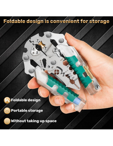 Alicates Eléctricos Tuvilo 18 en 1 con Probador de Voltaje