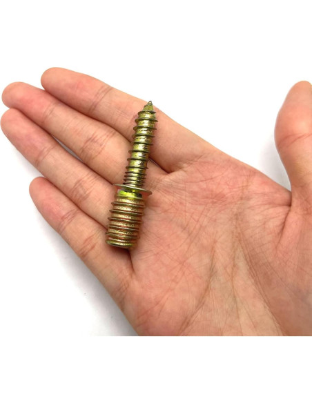 Conjunto de Muebles de Madera DGZ Store - 12 Juegos Tornillos M8