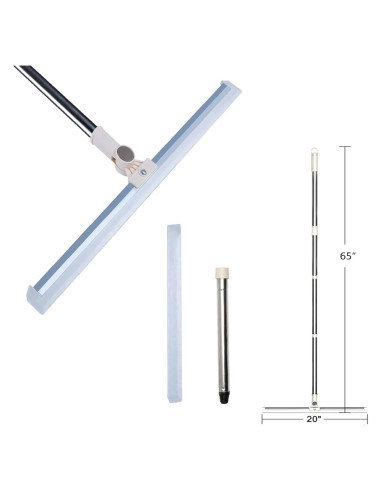 Raspador de Suelo Sunki 20 cm con Mango Extensible 165 cm