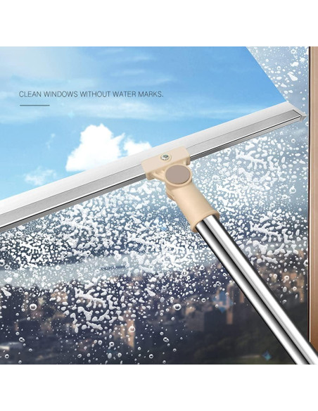 Raspador de Suelo Sunki 20 cm con Mango Extensible 165 cm