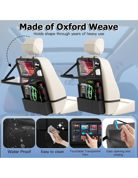 Organizador de Asiento Trasero de Coche KaiCross - 11 Bolsillos