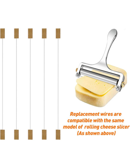 Cables de Repuesto para Cortador de Queso TOPULORS - 5 Unidades