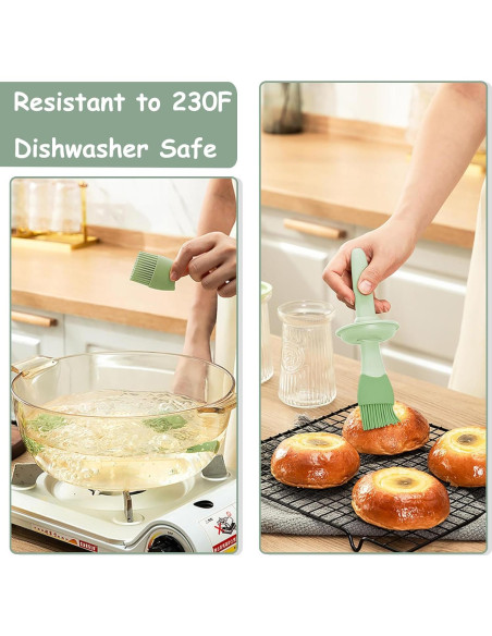 Dispensador de Aceite de Oliva STNRST-IN 200ml con Brocha Silicona