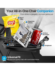 Bandeja Lateral para Silla de Gravedad Cero Flexzion, Grande 2