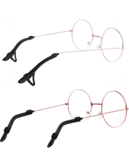 12 Sujetadores Antideslizantes para Gafas Quilax - Silicona Suave