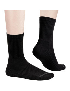 Calcetines de Entrenamiento YUEDGE para Mujeres - 5 Pares Negros 2