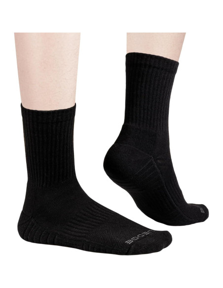 Calcetines de Entrenamiento YUEDGE para Mujeres - 5 Pares Negros
