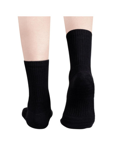 Calcetines de Entrenamiento YUEDGE para Mujeres - 5 Pares Negros