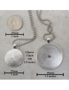 Colgante de Hanuman con Cadena - Aleación Metálica 2.54 cm 2