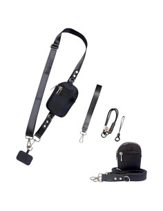 Correa Cruzada Ajustable Ceasyde con Cartera para Teléfono