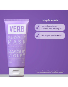 Mascarilla para Cabello Púrpura Verb 178g - Neutraliza Brassiness 2