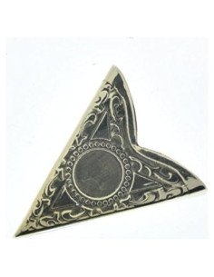 Puntas de Collar Triangulares Doradas HHH para Camisas de Vestir