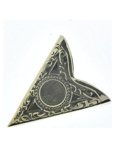 Puntas de Collar Triangulares Doradas HHH para Camisas de Vestir