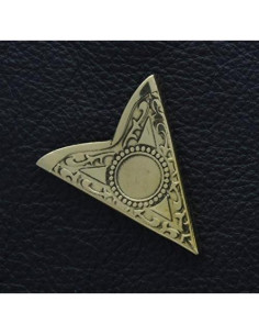 Puntas de Collar Triangulares Doradas HHH para Camisas de Vestir 2