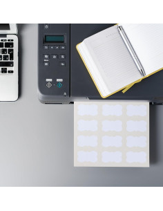 Etiquetas Impermeables Crinklee 90 Unidades 5.6x3.3 cm 2