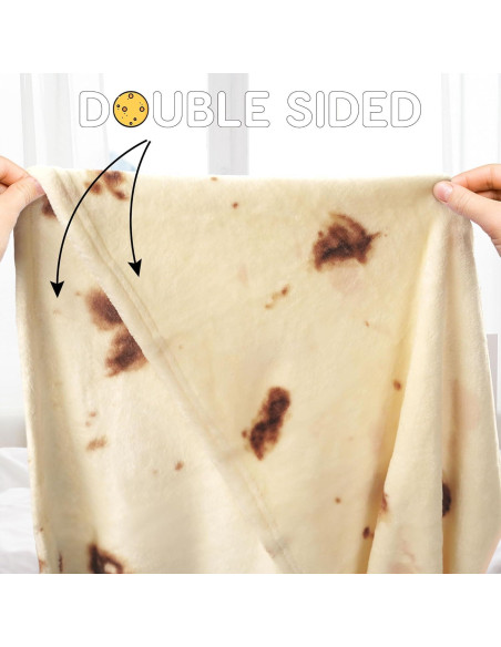 Manta de Tortilla Zulay 152.4 cm Suave Franela 285 GSM