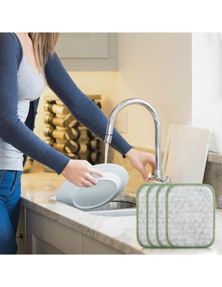 Trapos de Lavado de Platos de Alambre Genérico 10 Unidades