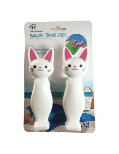 Clips de Toalla de Playa C&H Solutions Jumbo Acero Inoxidable