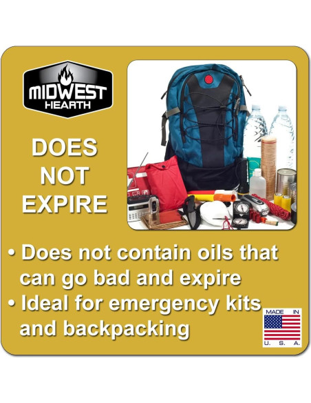 Cuadrados de Encendido Rápido Midwest Hearth - 144 Unidades