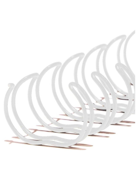 Espinas de Encuadernación TruBind 11mm 100 Paquete Blanco