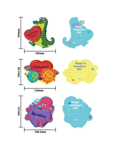 36 Tarjetas Rascables San Valentín Outus con Aromas Únicos